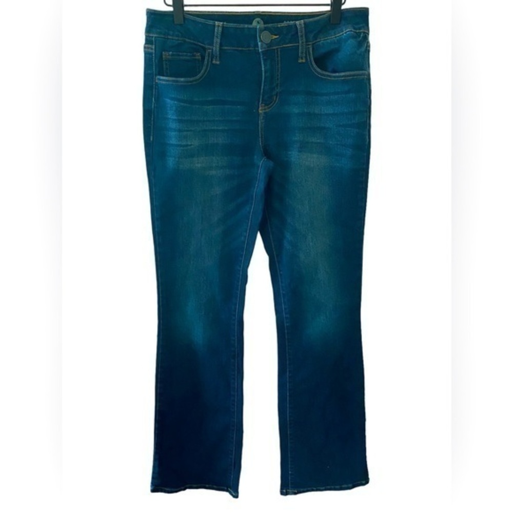 Authentic American Heritage women’s bootcut blue mid rise tall jeans size 11